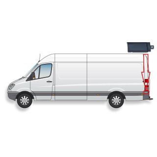 MOULURE PANNEAU CONDUCTEUR SPRINTER + CRAFTER 2006 A 2017