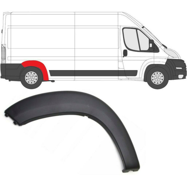 MOULURE PASSAGER BOXER JUMPER DUCATO 2006-2021