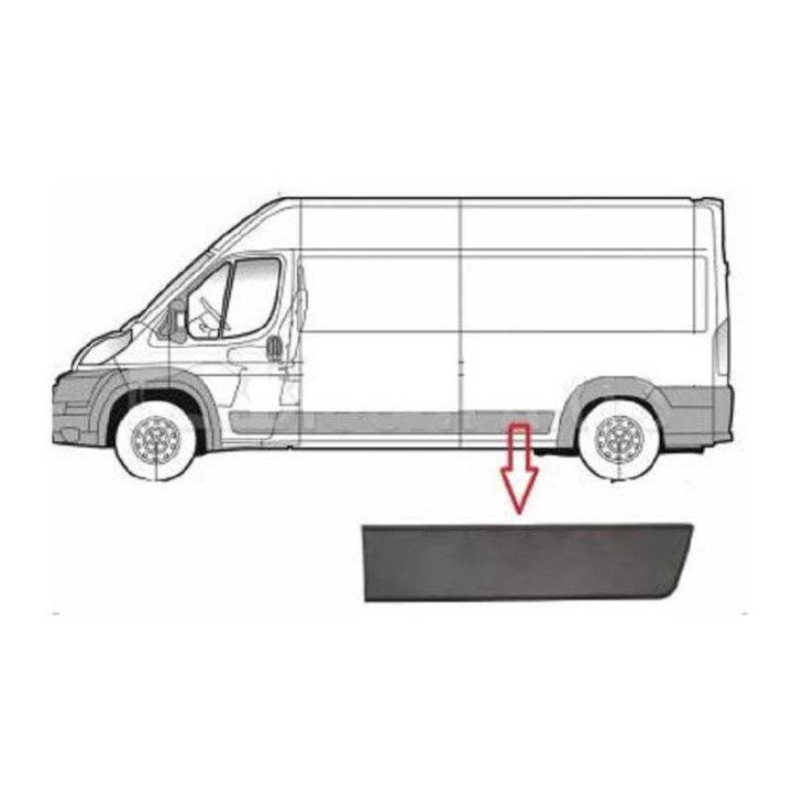 MOULURE CONDUCTEUR BOXER JUMPER DUCATO 2006-2021