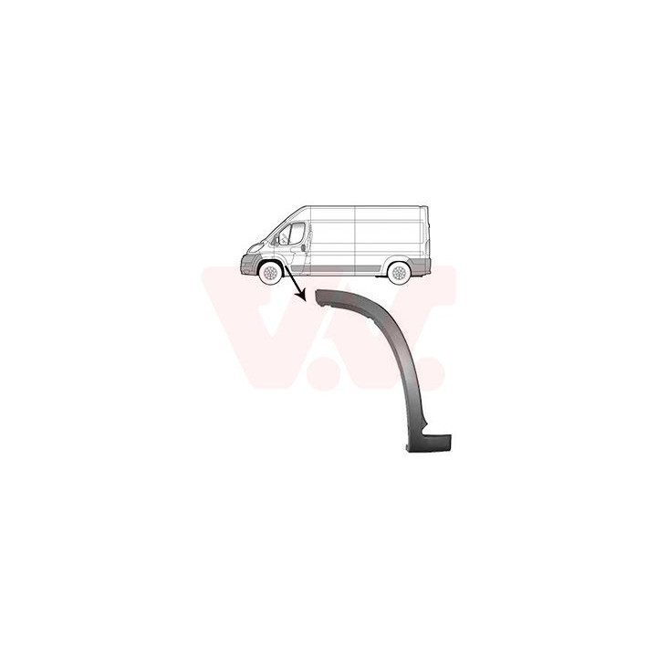 MOULURE PANNEAU BOXER JUMPER DUCATO 2006-2021