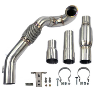 CATA SPORT 200CELL DOWNPIPE INOX AUDI VW TFSI GTI