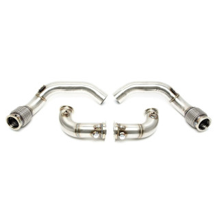 DECATA SUPPRESSION DOWNPIPE INOX BMW M5 F90 2017+ V8 BITURBO