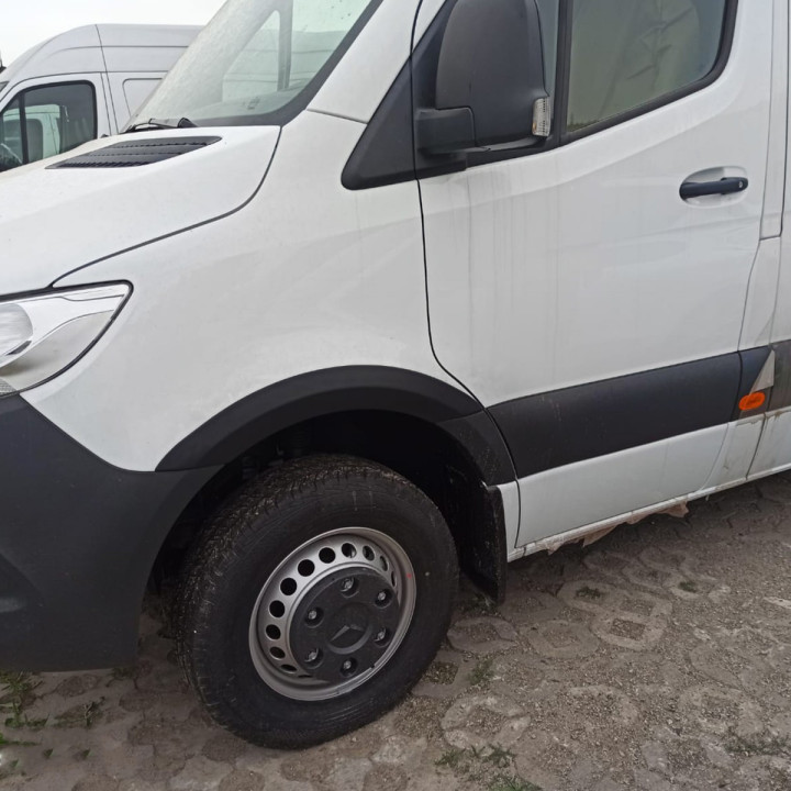 4 ELARGISSEURS D'AILE PLASTIQUE MERCEDES SPRINTER W907 W910 2018+