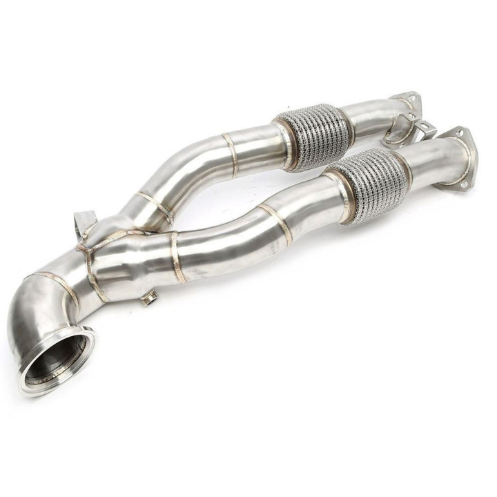 Downpipe Audi RS3 8V TTRS 8S 2.5 TFSI DAZA Décata Inox Quattro