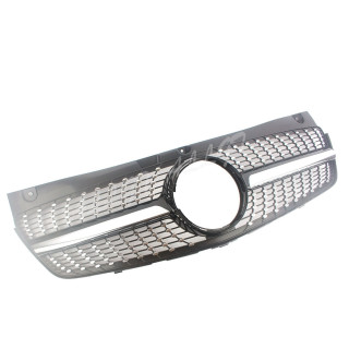 CALANDRE DIAMANT NOIRE CHROME MERCEDES W639 VITO VIANO
