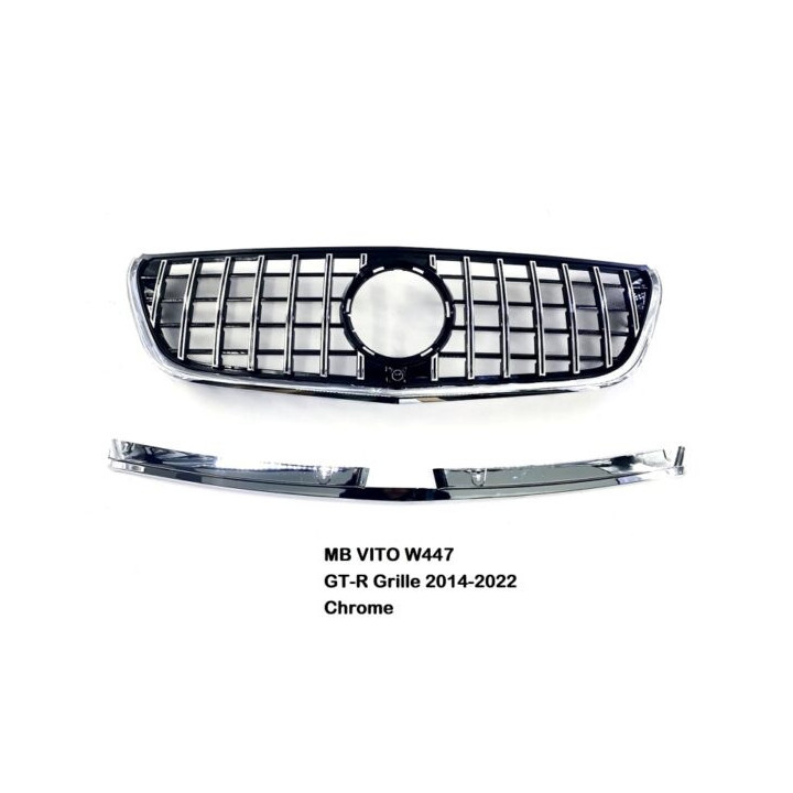 CALANDRE GT CHROME ET NOIRE VITO W447 2015-2019