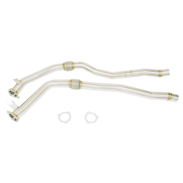 INTERMEDIAIRE INOX DECATA AUDI RS4 RS5 B9 2.9T