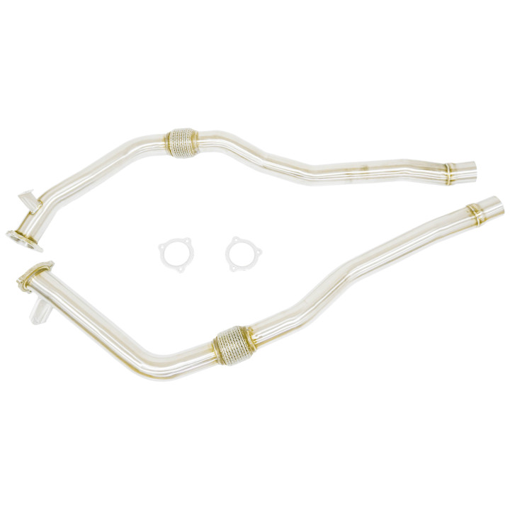 INTERMEDIAIRE INOX DECATA AUDI RS4 RS5 B9 2.9T