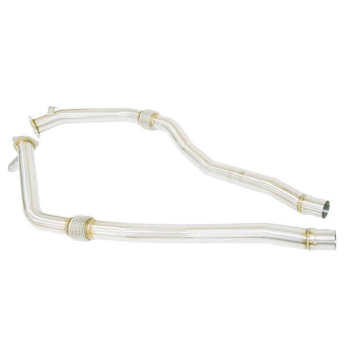 INTERMEDIAIRE INOX DECATA AUDI RS4 RS5 B9 2.9T