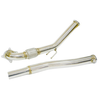 Downpipe 2.0 TFSI Audi A3 TT Golf 5 6 Leon 1P Inox