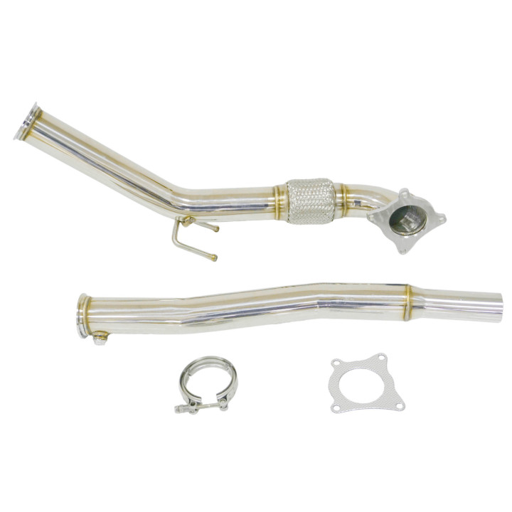 Downpipe 2.0 TFSI Audi A3 TT Golf 5 6 Leon 1P Inox