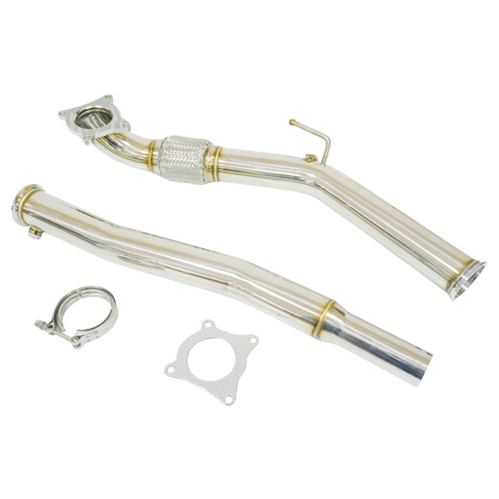 Downpipe 2.0 TFSI Audi A3 TT Golf 5 6 Leon 1P Inox