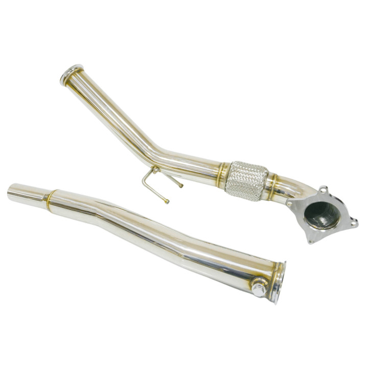 Downpipe 2.0 TFSI Audi A3 TT Golf 5 6 Leon 1P Inox