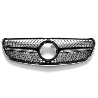 CALANDRE DIAMANT CHROME ET NOIRE CLASSE V W447 2015-2019