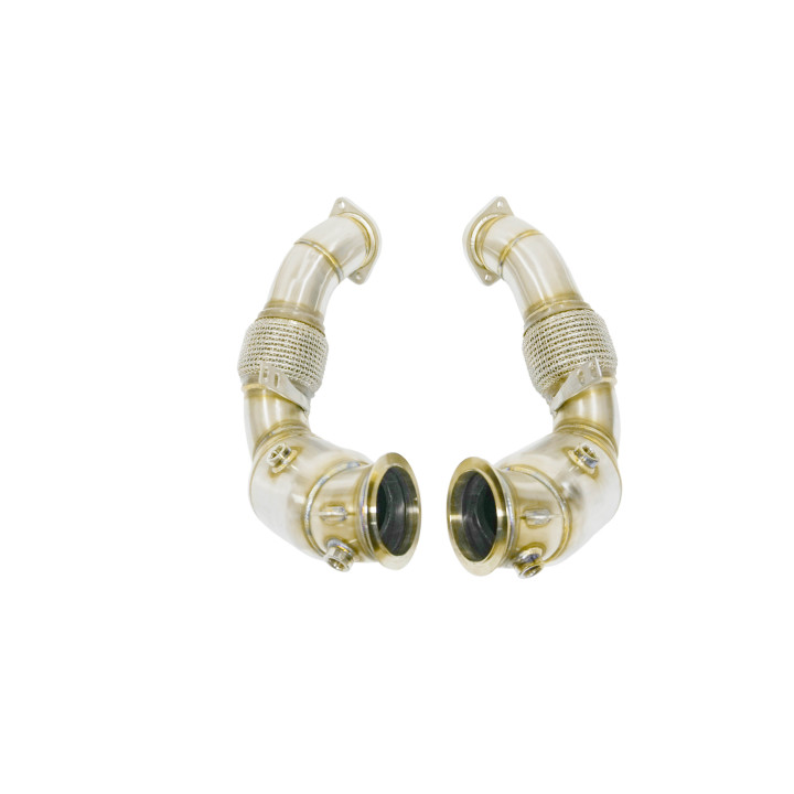 DOWNPIPE INOX BMW SERIE 5 6 7 X5 X6 N63 S63 2008-2015