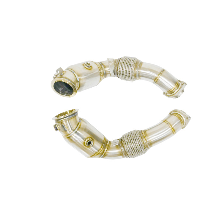 DOWNPIPE INOX BMW SERIE 5 6 7 X5 X6 N63 S63 2008-2015