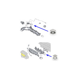 KIT SUPPRESSION EGR + REFROIDISSEUR POUR BMW N47N N47S1 N57N N57X N57Z