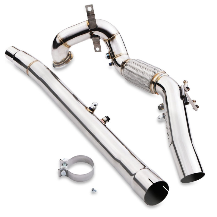 Downpipe Inox 3Q0254501QX 3Q0254502BX Golf 7.5 R Audi S3 TTS EA888 OPF