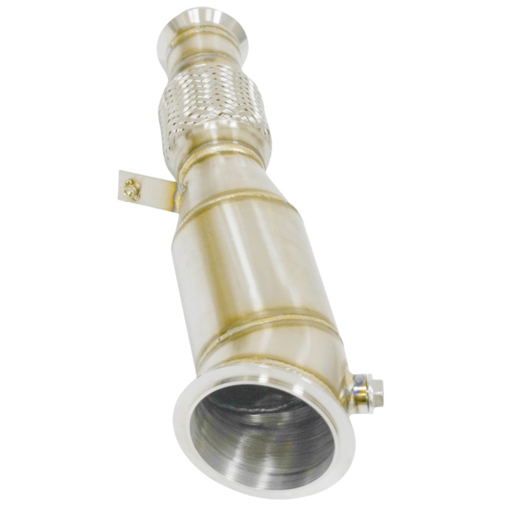 DOWNPIPE INOX BMW SERIE 1 2 3 MOTEUR N26 F20 F21 F22 F30 F31 F34 2.0L 100MM