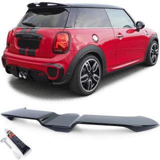 AILERON SPOILER BECQUET NOIR BRILLANT MINI COPPER F55 F56 2013+