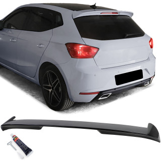AILERON SPOILER BECQUET DE TOIT NOIR BRILLANT SEAT IBIZA KJ1 2017 A 2021