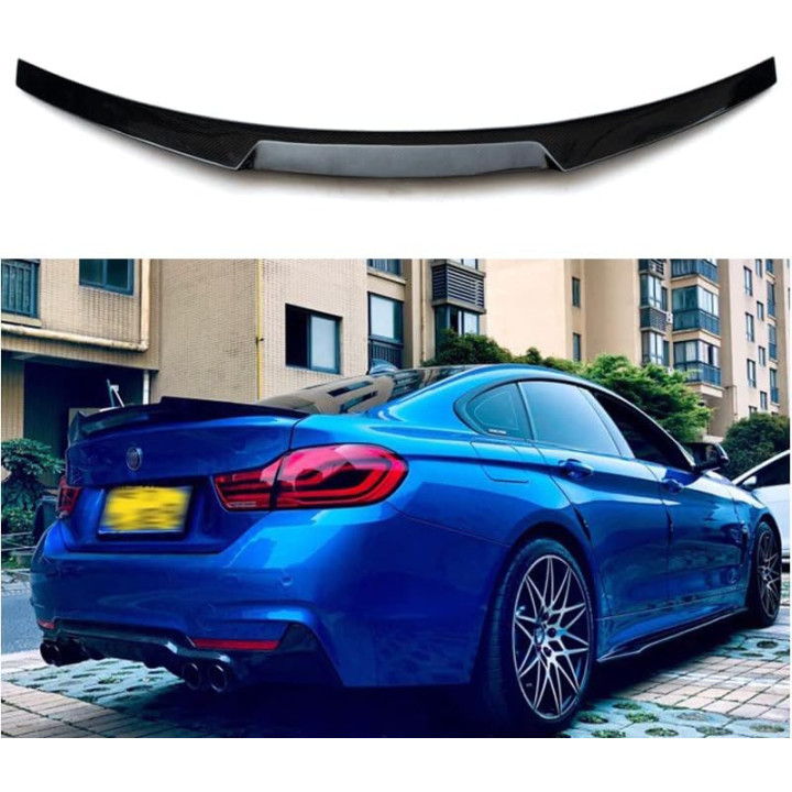 AILERON SPOILER LAME LEVRE DE COFFRE NOIR BRILLANT M4 BMW SERIE 4 F36 GRAND COUPE