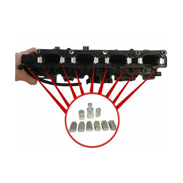 KIT CLAPET ADMISSION AUDI SEAT VW SKODA 1.8 2.0 TSI EA888
