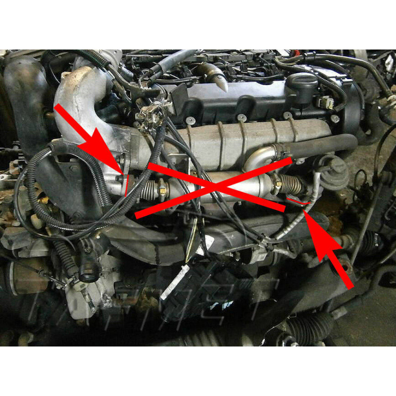 Kit Blocco Valvola EGR Per Alfa GT - 2 Pezzi In Acciaio Inox Per Motori 2.2 E 2.5 DCI - Foto 7