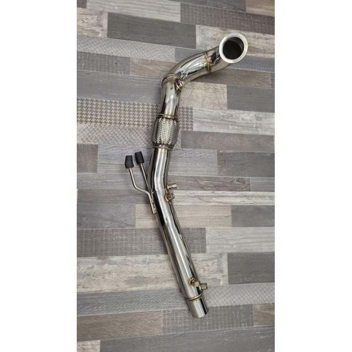DOWNPIPE DEFAP INOX 90MM 76MM VW GOLF 7 7.5 GTI TCR LEON CUPRA SKODA RS EA888