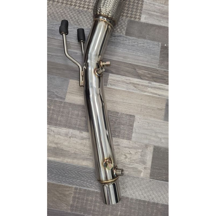 DOWNPIPE DEFAP INOX 76MM VW GOLF 7 7.5 GTI TCR LEON CUPRA SKODA RS EA888