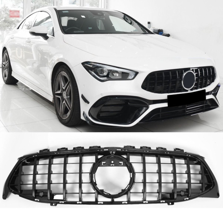 CALANDRE GT FULL NOIRE MERCEDES CLA C118 2020-2023