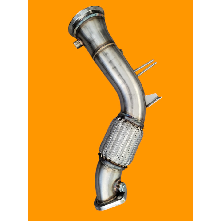 DOWNPIPE DEFAP INOX BMW M50D 750D 2011 A 2015 381CV N57X M550D
