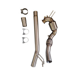 CATA SPORT DEFAP INOX 63.5MM AUDI VW SEAT TDI 90 105 110 140 170
