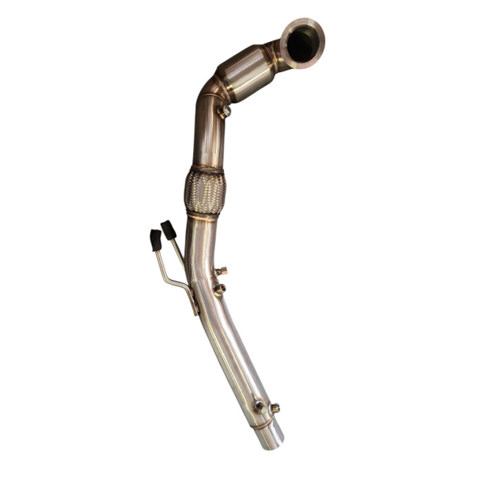 CATA SPORT INOX 76MM VW GOLF 7 7.5 GTI TCR LEON CUPRA SKODA RS EA888