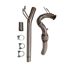 DOWNPIPE DEFAP INOX 63.5MM AUDI VW SEAT TDI 90 105 110 140 170