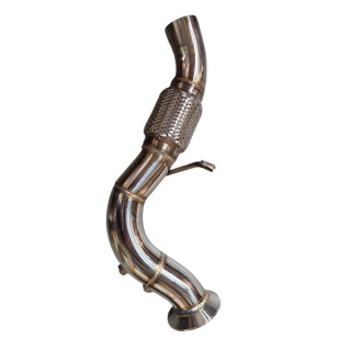 Downpipe BMW 3.0d 335d 535d M57N2 Défap Inox