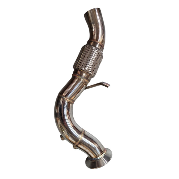 Downpipe BMW 3.0d 335d 535d M57N2 Défap Inox