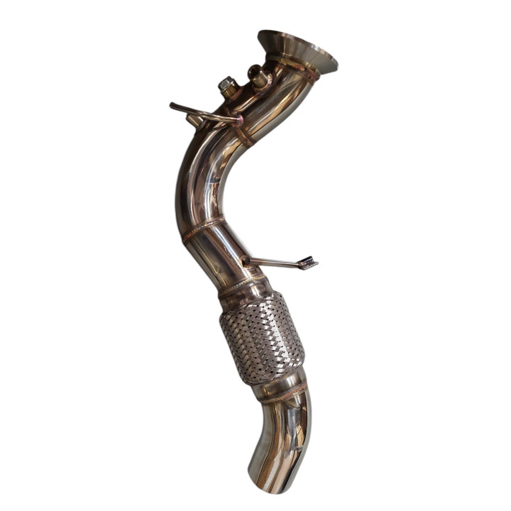 Downpipe BMW 3.0d 335d 535d M57N2 Défap Inox