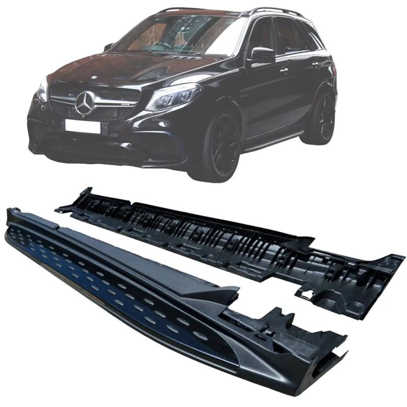 MARCHE PIED AMG LOOK MERCEDES ML W166 2011+ MARCHE PIED AMG LOOK MERCEDES ML W166 2011+