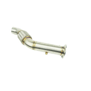 DOWNPIPE DEFAP INOX BMW M50D X5 X6 F15 F16 E70 E71 2008 A 2015 N57X 381CV