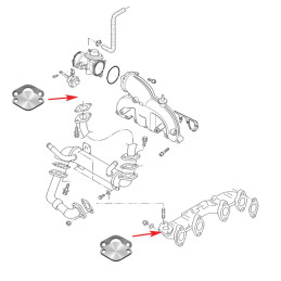 SUPPRESSION EGR VAG AUDI SEAT SKODA VW 1.4 1.9 2.0 2.5 TDI