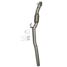 DOWNPIPE INOX 57mm AUDI VW SEAT TDI 90 110 100 130 150