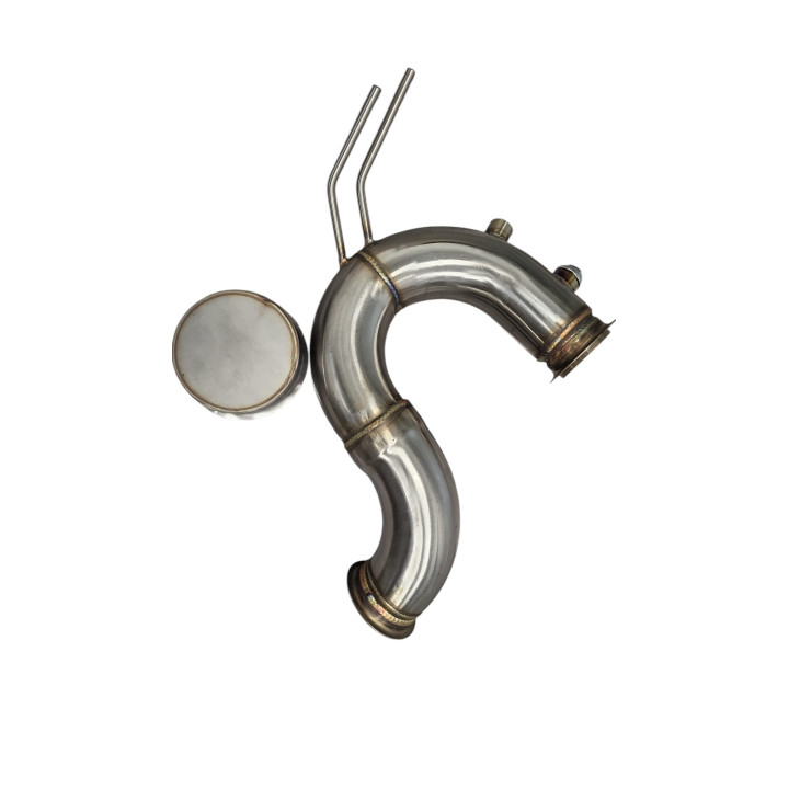 Downpipe Défap Audi A3 8V / Golf 7 / Leon 5F – Suppression FAP Inox 63.5mm