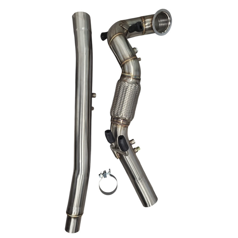 DOWNPIPE DEFAP INOX 76MM AUDI VW SEAT TDI 90 105 110 140 170