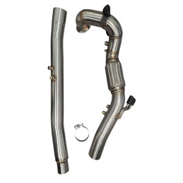 DOWNPIPE DEFAP INOX 76MM AUDI VW SEAT TDI 90 105 110 140 170