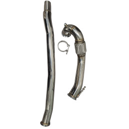 DOWNPIPE INOX AUDI VW S3 GOLF 7 R 2013-2017