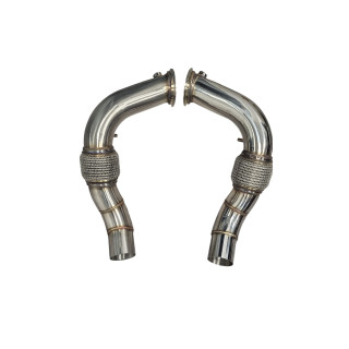 DECATA SUPPRESSION DOWNPIPE INOX BMW M5 F10 M6 F12 F13 S63 F06