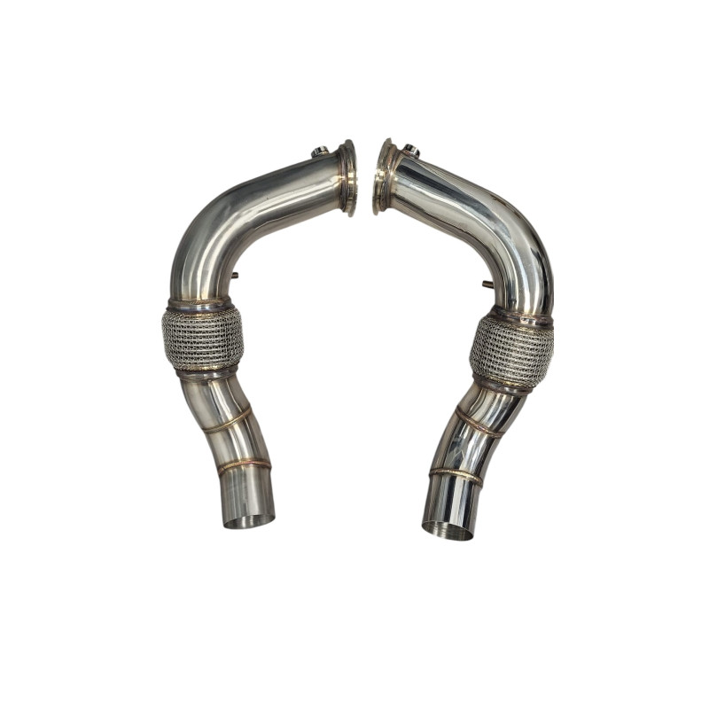 DECATA SUPPRESSION DOWNPIPE INOX BMW M5 F10 M6 F12 F13 S63 F06