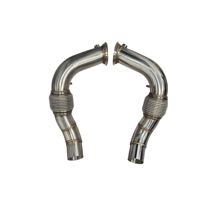DECATA SUPPRESSION DOWNPIPE INOX BMW M5 F10 M6 F12 F13 S63 F06