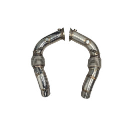 DECATA SUPPRESSION DOWNPIPE INOX BMW M5 F10 M6 F12 F13 S63 F06